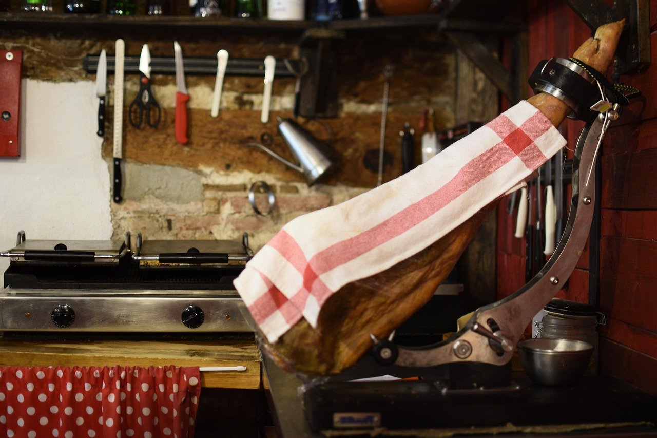 Menu jamon, knife, flamenco, jamon, jamon, jamon, jamon, jamon, flamenco, flamenco, flamenco, flamenco